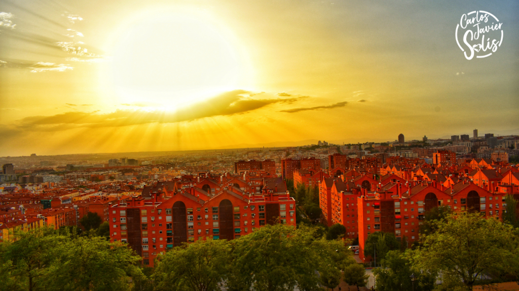 El número 2 de los 6 mejores atardeceres de Madrid